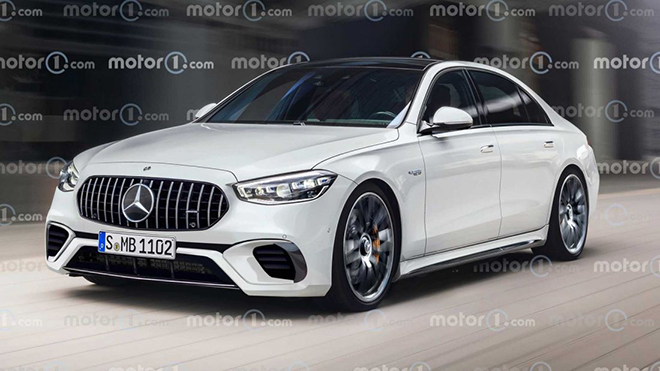 Mercedes-AMG S63 ngụy trang trên đường thử châu Âu