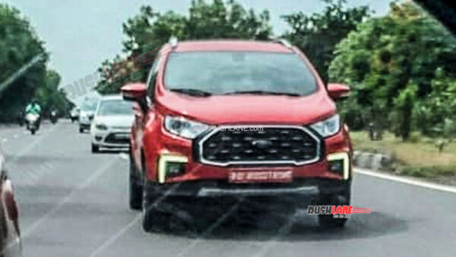 Ford Ecosport bản nâng cấp chạy thử tại Ấn Độ