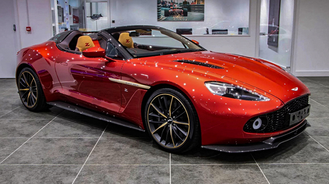 Hàng hiếm Aston Martin Vanquish Zagato rao bán giá khủng