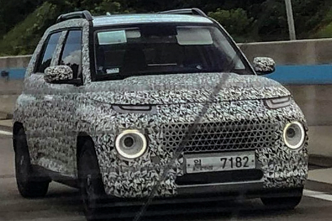 Phiên bản Hyundai Grand i10 gầm cao bắt gặp trên đường thử