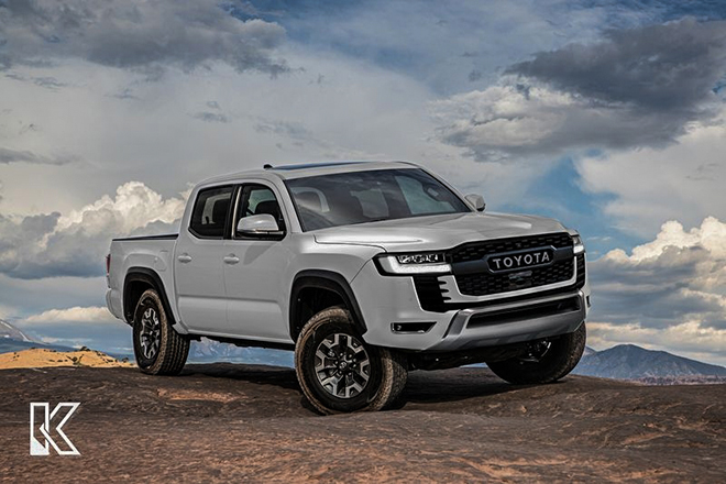 Dòng xe Toyota Hilux thế hệ mới sở hữu thiết kế độc đáo