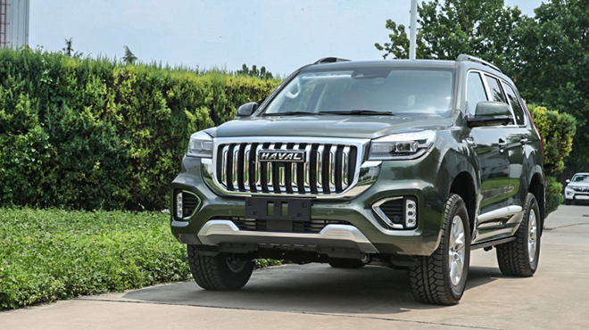 Xe Trung Quốc Haval H9 mới sở hữu thiết kế giống Toyota Prado