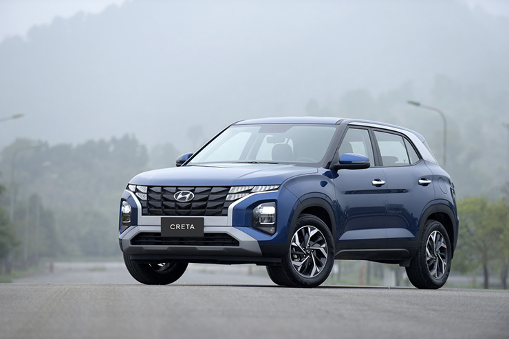 Giá xe Hyundai Creta niêm yết và lăn bánh tháng 8/2022