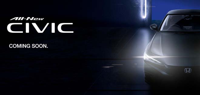 Honda Civic 2022 sắp ra mắt tại Đông Nam Á, chờ ngày về Việt Nam