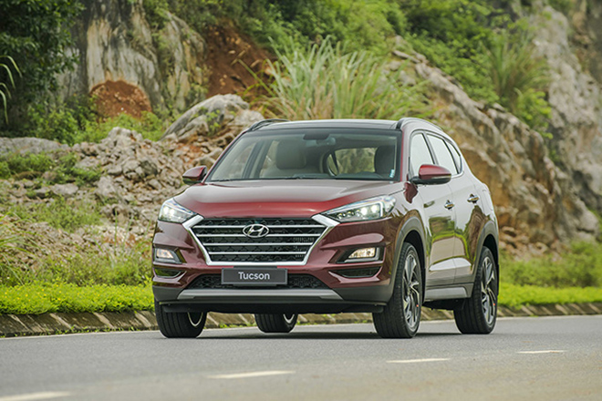 Giá xe Hyundai Tucson lăn bánh tháng 8/2021