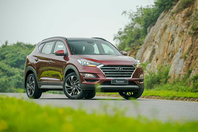 Giá xe Hyundai Tucson lăn bánh tháng 6/2021