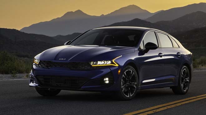 KIA K5 2022 ra mắt, thay đổi toàn diện quyết đấu Toyota Camry