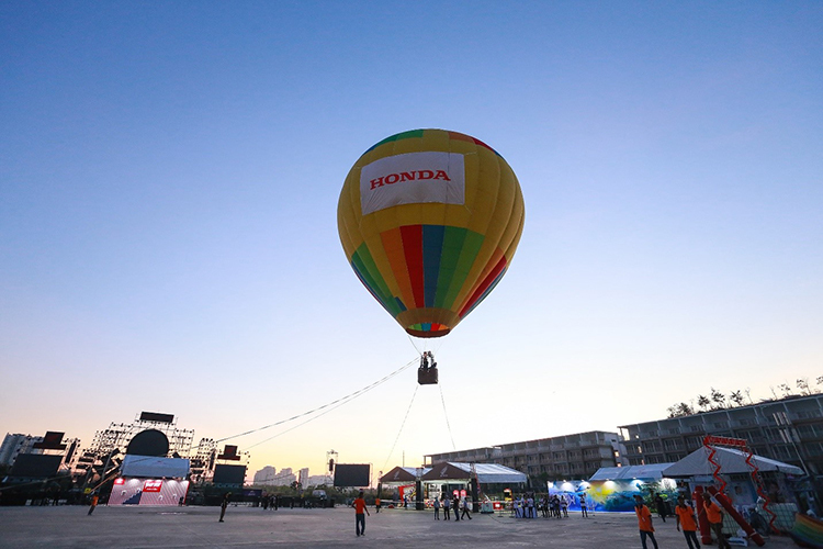 Đại nhạc hội khinh khí cầu của Honda đến Đà Nẵng