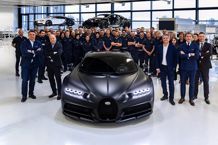 Bugatti Chiron thứ 250 - siêu phẩm carbon