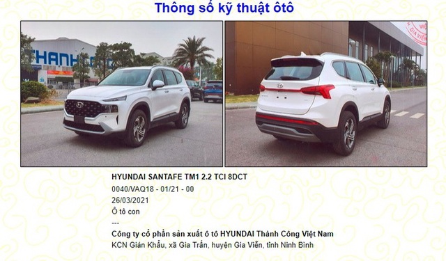 Hyundai SantaFe 2021 sắp bán tại Việt Nam, 