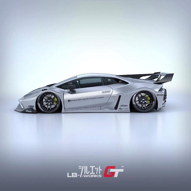 Liberty Walk ra mắt gói độ không đinh tán cho siêu xe Lamborghini