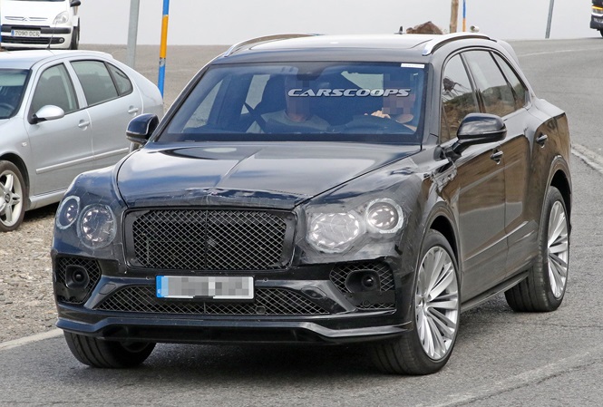 Bentley Bentayga mới lộ ảnh chạy thử