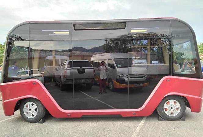 Lộ diện xe buýt VinFast với kiểu dáng độc lạ