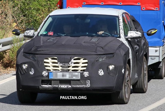 Hyundai Tucson thế hệ mới mang nhiều nét giống SantaFe?