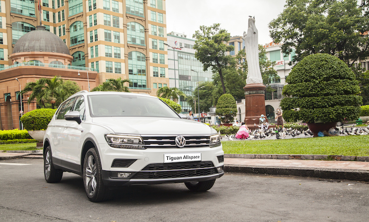 VW Tiguan Allspace Highline nhiều ưu đãi trong tháng 10