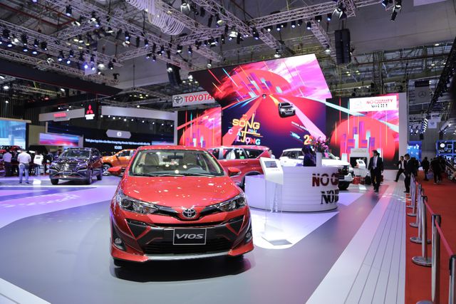 Gian hàng Toyota ở Vietnam Motor Show 2019 có gì thú vị?