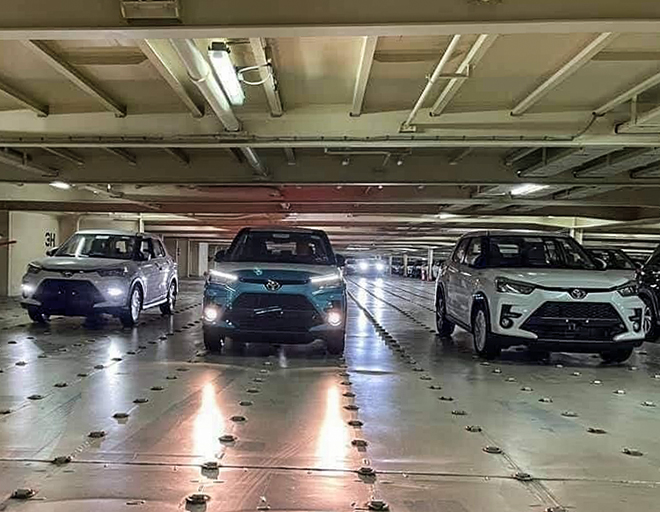 Lô xe Toyota Raize đầu tiên đã có mặt tại Việt Nam