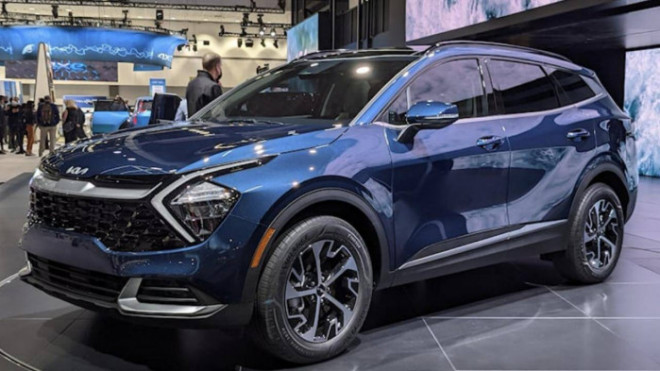 Kia Sportage Hybrid 2023 trình làng, di chuyển tối đa 805km