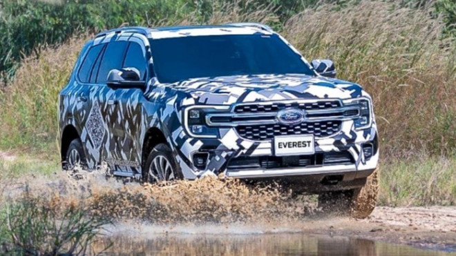 Ford giới thiệu mẫu SUV Ford Everest thế hệ mới