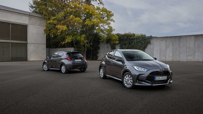 Mazda2 2022 ra mắt tại châu Âu trong diện mạo của Toyota Yaris Hybrid