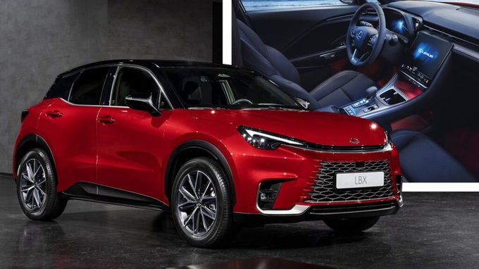 Tân binh Lexus LBX trình làng, xe sang phân khúc B-SUV với động cơ hybrid