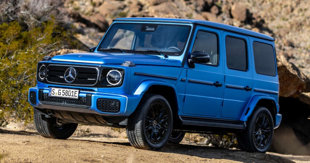 Mercedes-Benz G580 chính thức ra mắt, G-Class có bản thuần điện