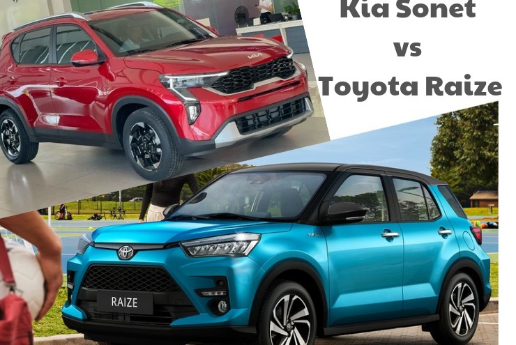 So sánh Kia Sonet và Toyota Raize: Lựa chọn trang bị hiện đại hay thực dụng?