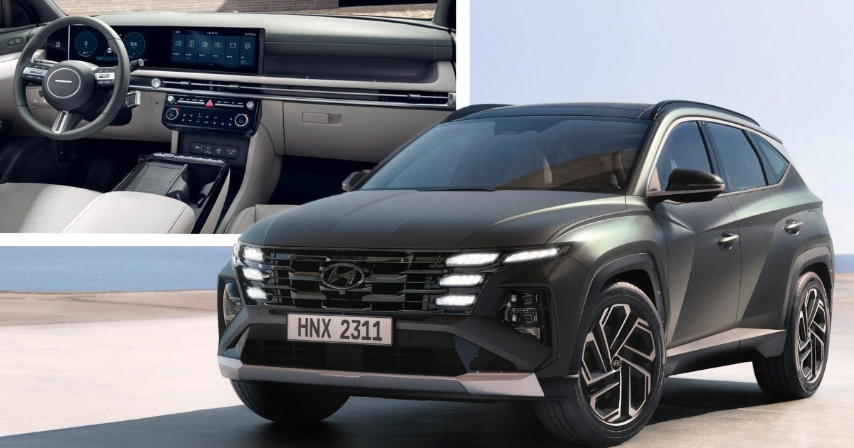 Hyundai Tucson 2025 có nội thất hoàn toàn mới, cần số dạng gạt