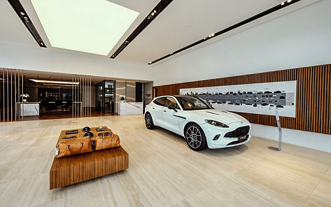 Aston Martin đưa vào hoạt động trung tâm 3S đầu tiên tại Việt Nam