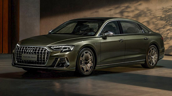 Audi A8L Horch đối thủ cạnh tranh Mercedes-Maybach S-Class lộ diện