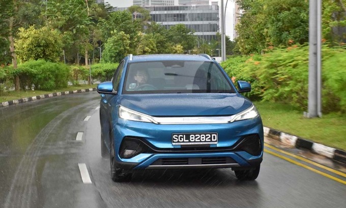 BYD vượt Tesla, bán chạy nhất ở Singapore