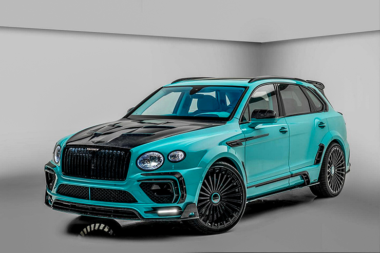 Bentley Bentayga Speed ​​Feroza Edition lột xác qua gói nâng cấp từ hãng Mansory