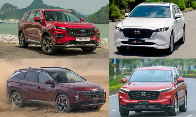 Territory, CR-V nỗ lực bám đuổi doanh số CX-5