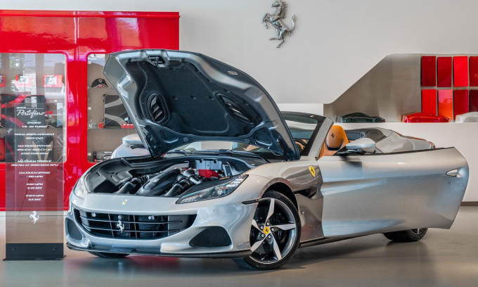 Bốn siêu xe Ferrari bị lấy trộm ở xưởng dịch vụ