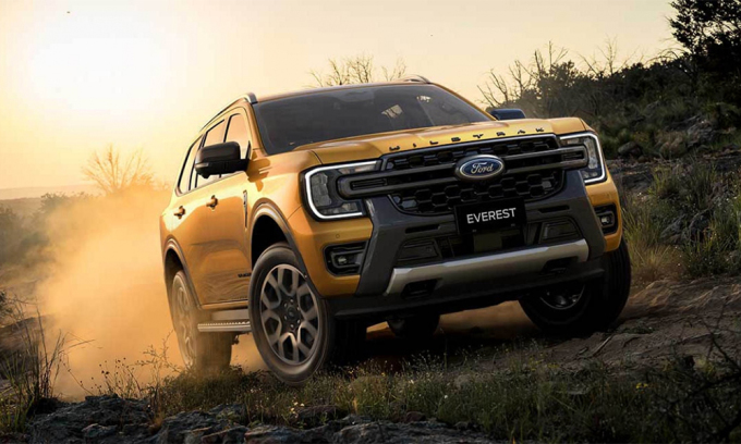 Ford Everest Wildtrak ra mắt, giá 1,5 tỷ đồng