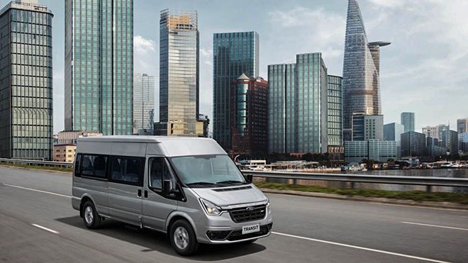 Giá lăn bánh Ford Transit thế hệ mới tại Việt Nam