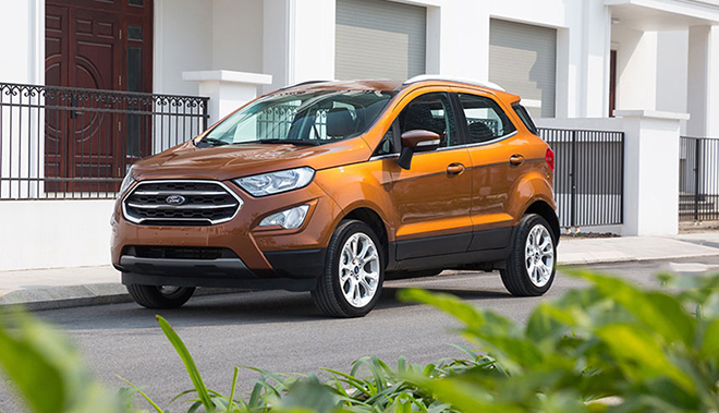 Giá xe Ford EcoSport lăn bánh tháng 3/2022, ưu đãi 50 triệu đồng