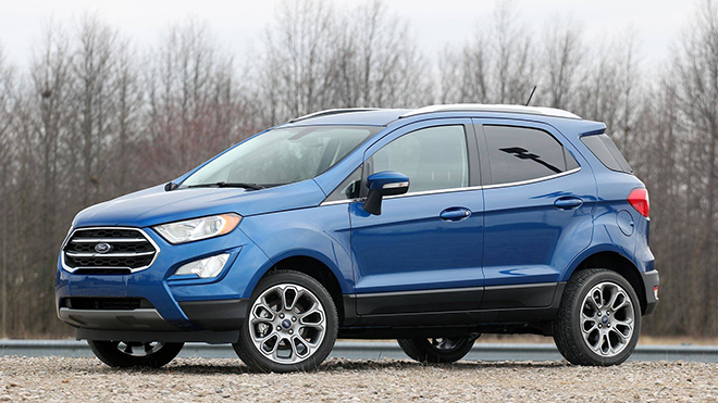 Giá xe Ford EcoSport niêm yết và lăn bánh tháng 11/2022