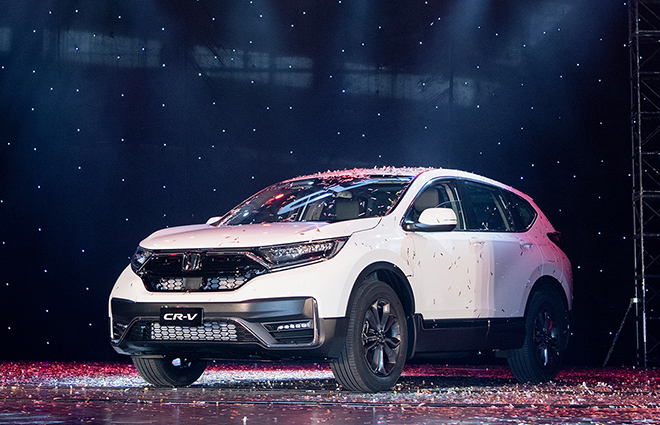 Giá xe Honda CR-V lăn bánh tháng 12/2021, giảm 50% phí trước bạ