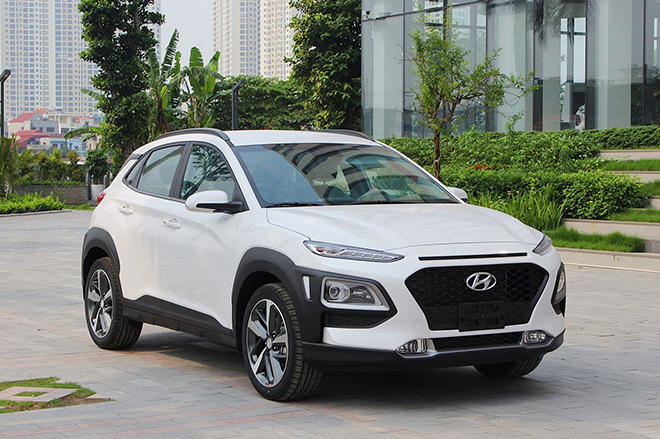 Giá xe Hyundai Kona lăn bánh tháng 11/2021