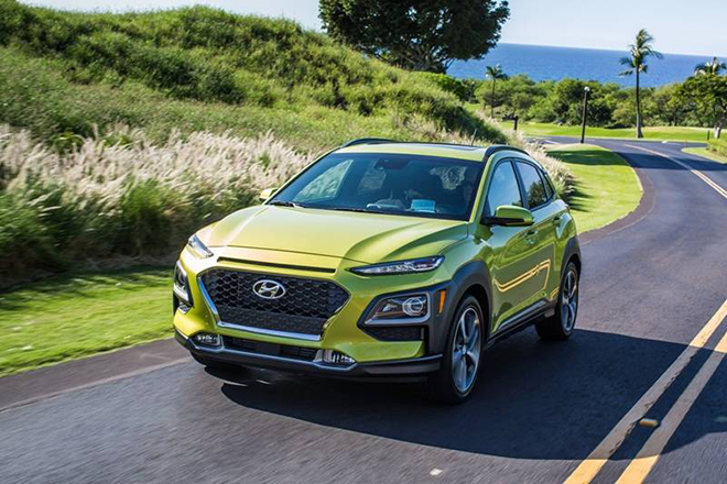 Giá xe Hyundai Kona niêm yết và lăn bánh tháng 6/2022