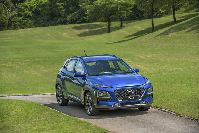 Giá xe Hyundai Kona niêm yết và lăn bánh tháng 9/2022