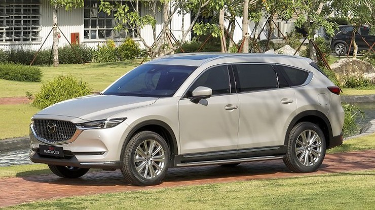 Giá xe Mazda CX-8 lăn bánh tháng 12/2023, giảm 50% LPTB