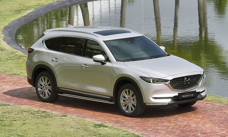 Giá xe Mazda CX-8 niêm yết và lăn bánh tháng 1/2024