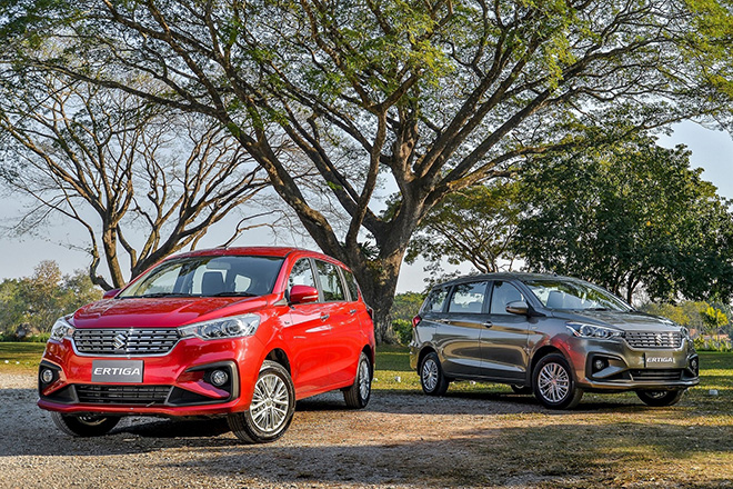 Giá xe Suzuki Ertiga lăn bánh tháng 9/2021, ưu đãi 28 triệu đồng
