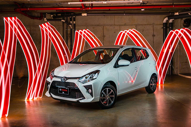 Giá xe Toyota Wigo niêm yết và lăn bánh tháng 7/2022