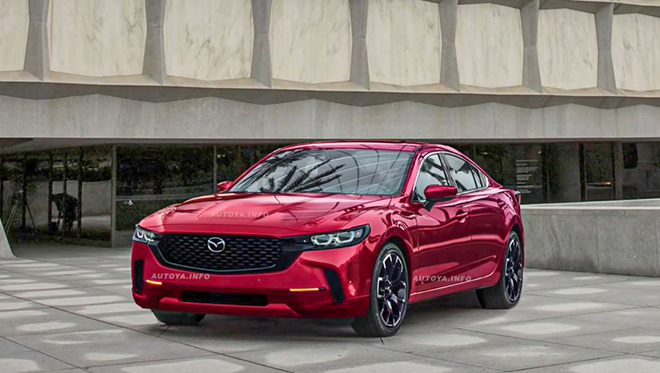 Hình ảnh đầu tiên về chiếc Mazda 6 thế hệ mới