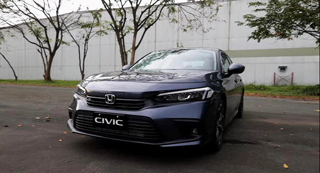 Honda Civic 2022 sắp bán tại Việt Nam rò rỉ nhiều thông tin nóng