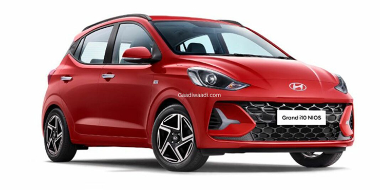 Hyundai Grand i10 Nios 2023 lộ diện, nâng cấp từ ngoại hình tới trang bị