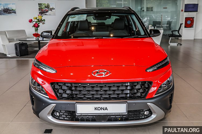 Hyundai KONA bản nâng cấp có mặt tại Malaysia, sớm về Việt Nam